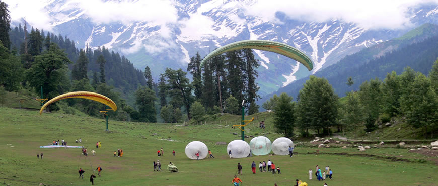 Shimla Manali Dharamshala Volvo Package